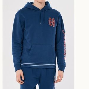 Hollister Print Logo Graphic Sweatshirt